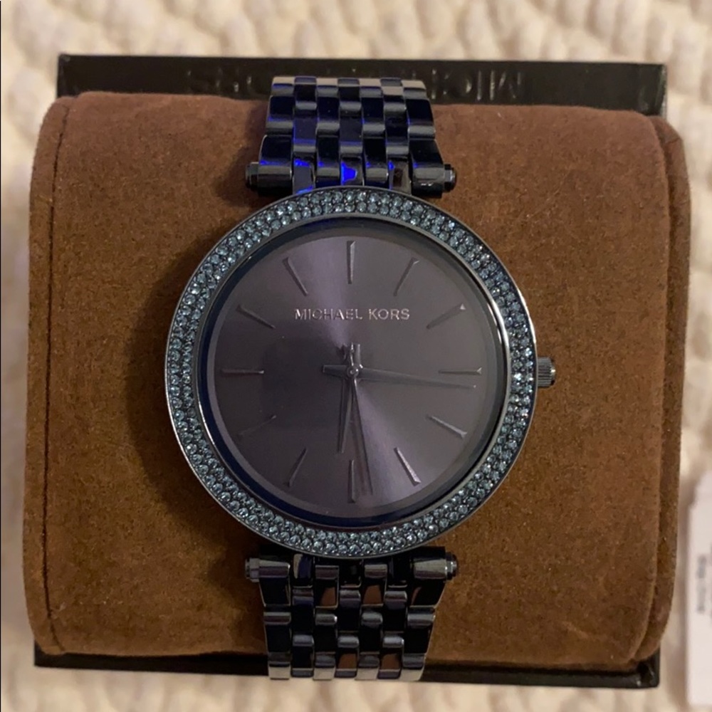 Never worn Michael Kors Darci watch w/ extra links